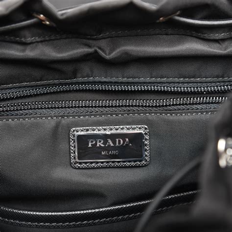 prada large tessuto impunturato backpack